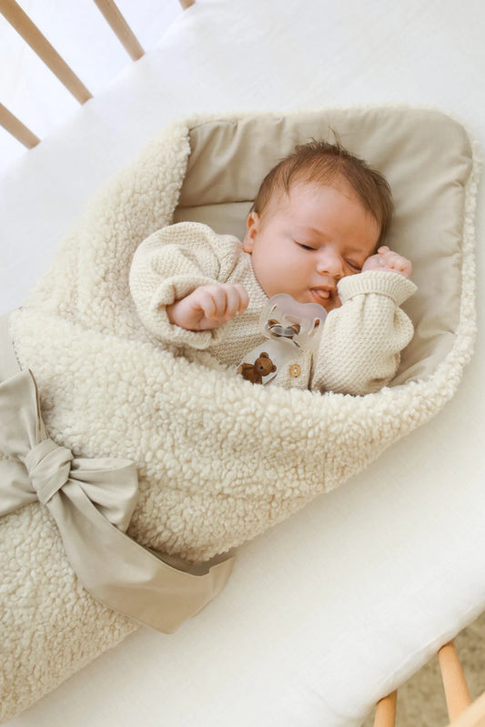 Rożek niemowlęcy – Teddy – krem