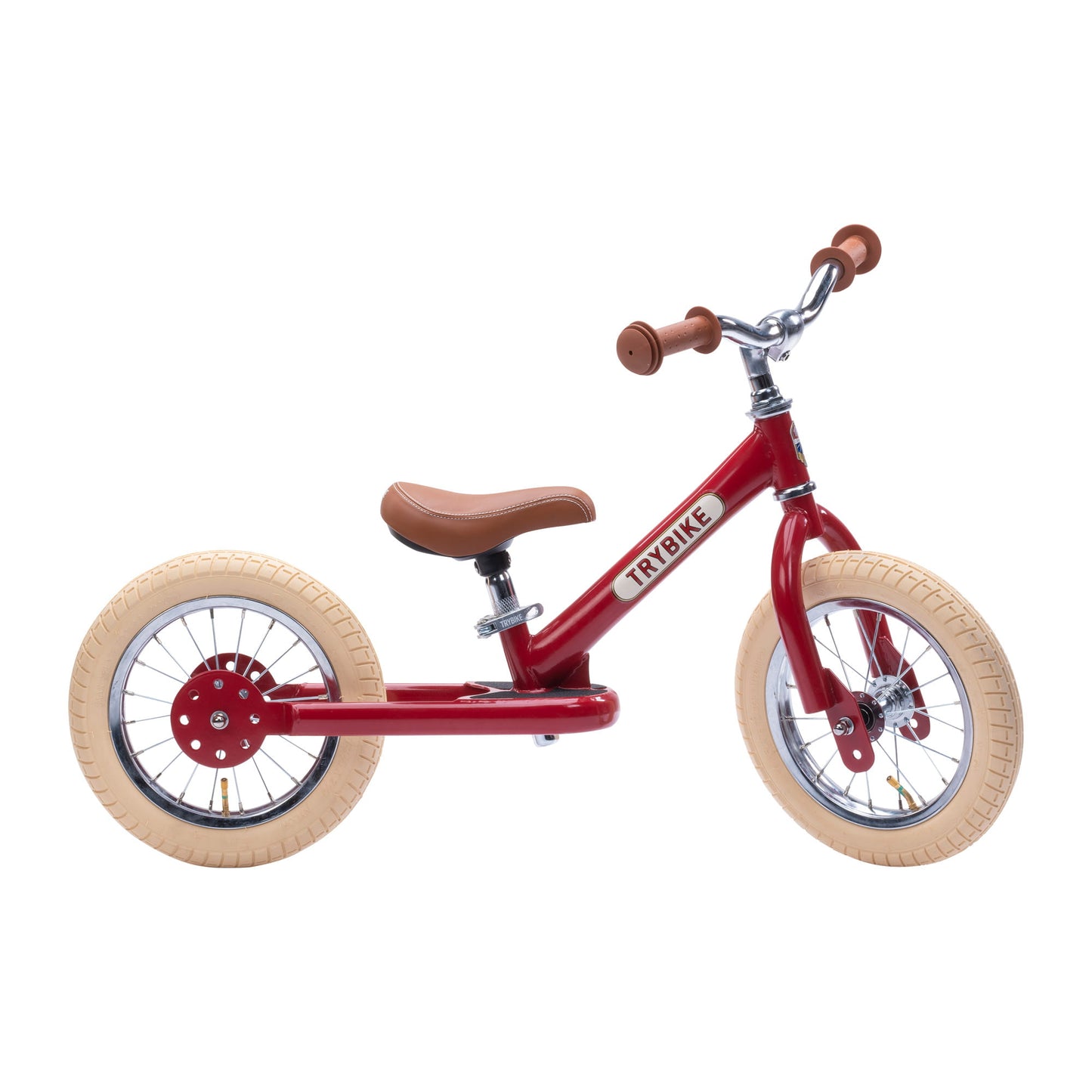 Rower biegowy TRYBIKE 2-kołowy, czerwony