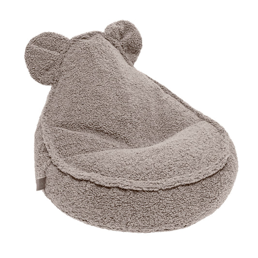 Pufa - Bearly Sako Bag Teddy Jasnoszary