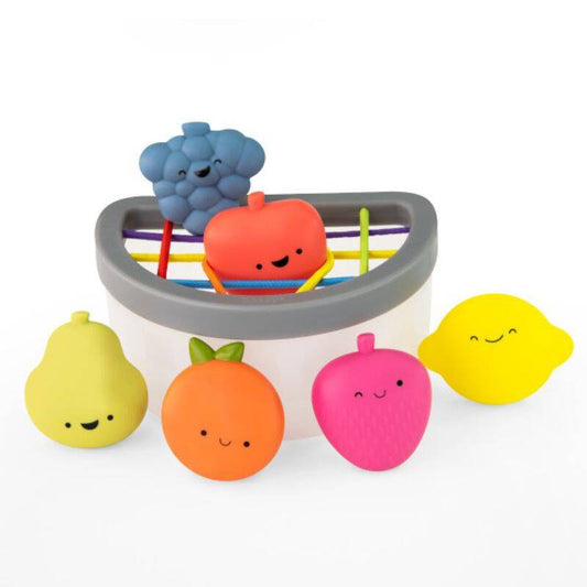 Zabawka STEM: sorter kubeczek z owocami, 6 mies.+, Sassy