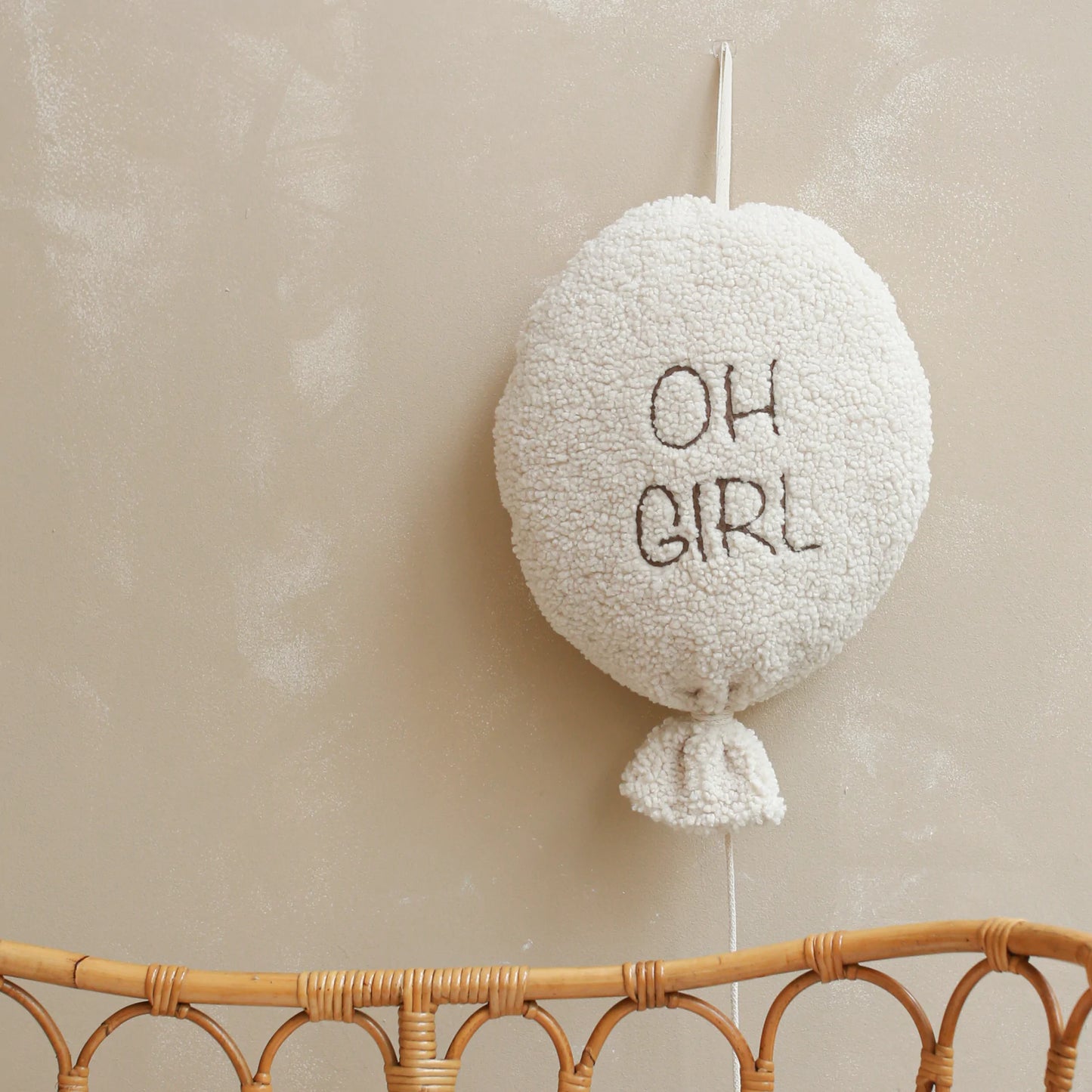 Balon – dekoracja na ścianę – Teddy – Oh girl