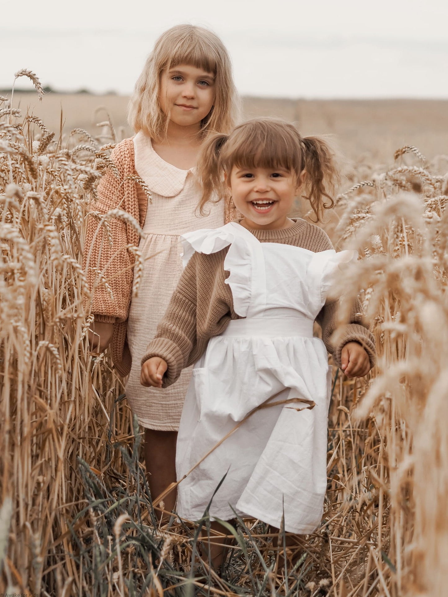 Sukienka dla dziewczynki retro vintage APRON