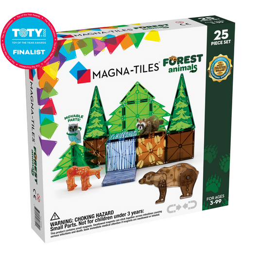 Magna-Tiles, Klocki Magnetyczne Forest Animals 25 el.