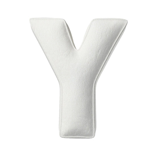 Poduszka literka Y- biała