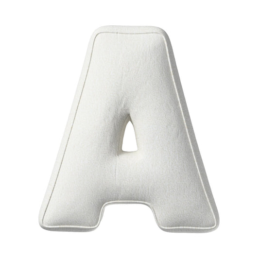 Poduszka literka A - biały