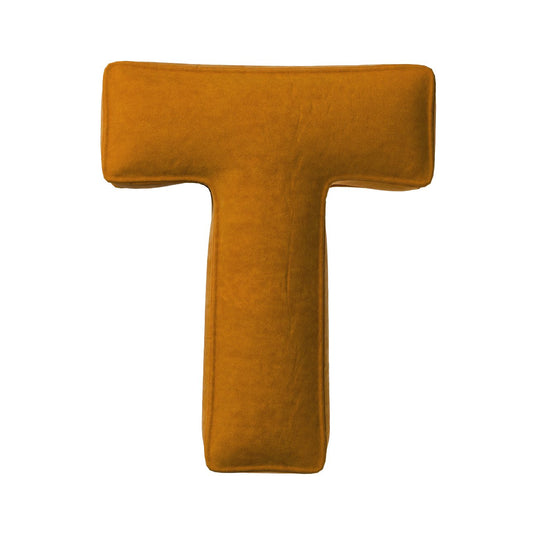 Poduszka literka T- Miodowy