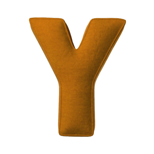 Poduszka literka Y- Miodowy