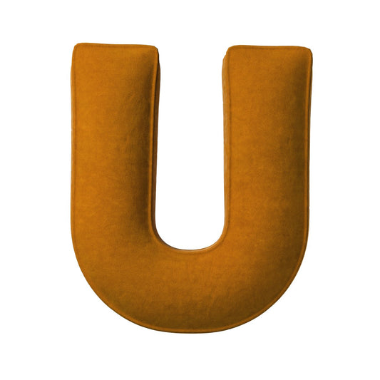 Poduszka literka U- Miodowy