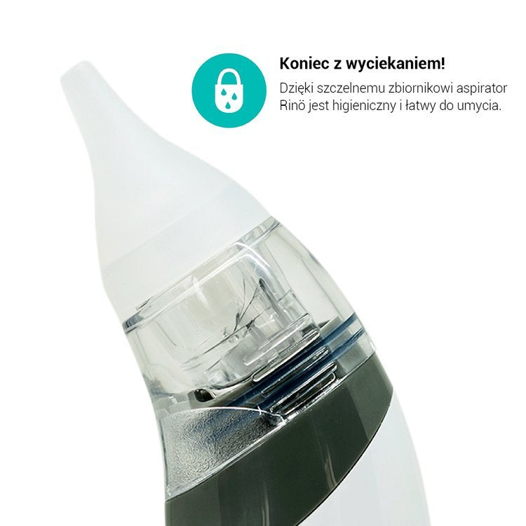 Elektryczny aspirator do nosa na baterie, Rinö, bblüv