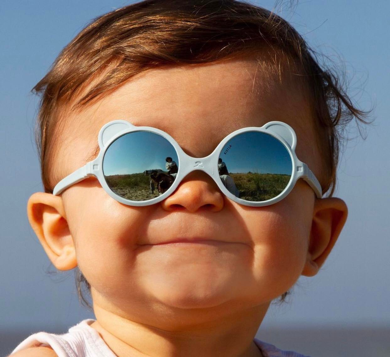 Okulary przeciwsłoneczne OURS'ON 1-2 lata Green