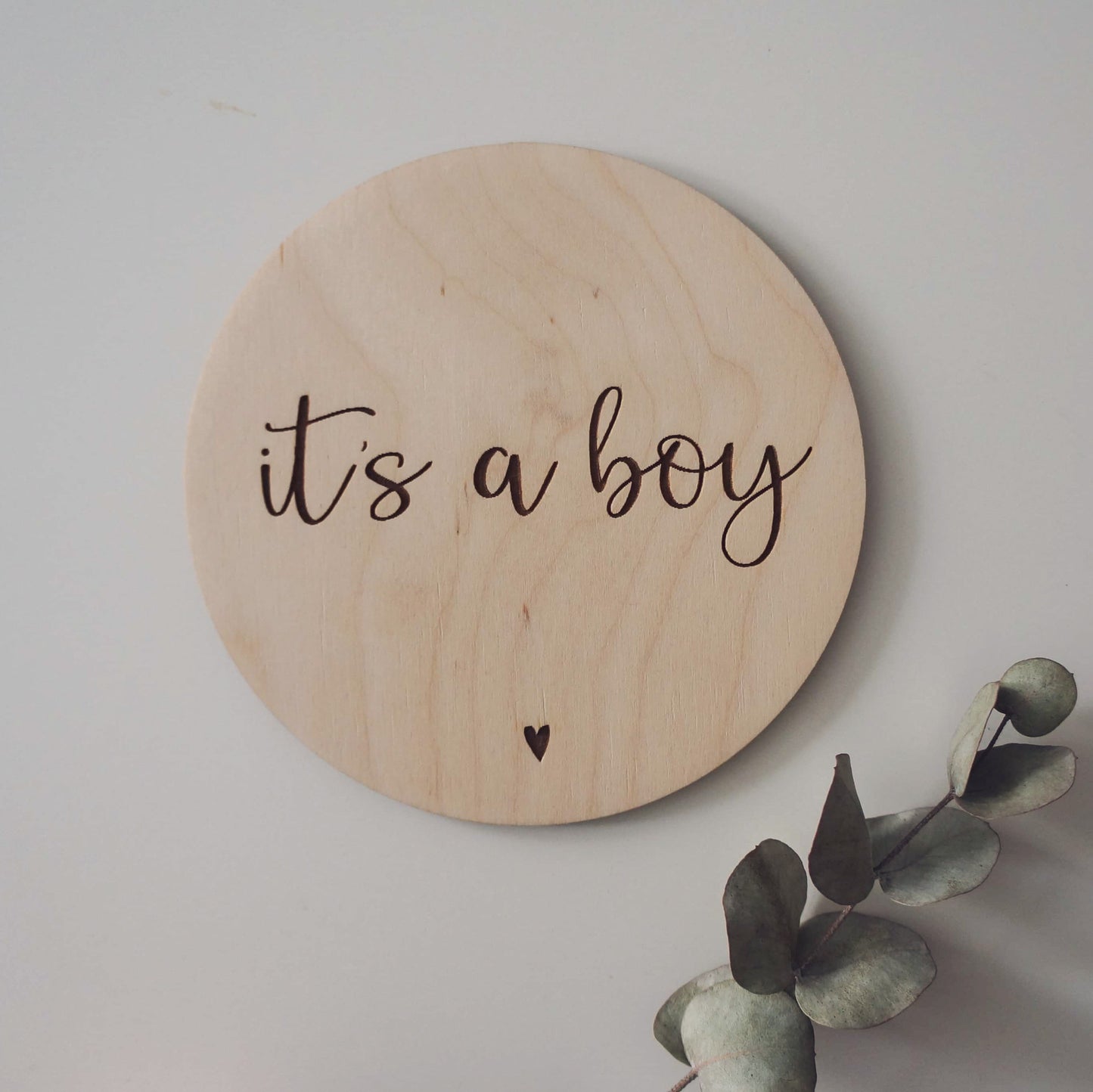 Tabliczka It's a boy