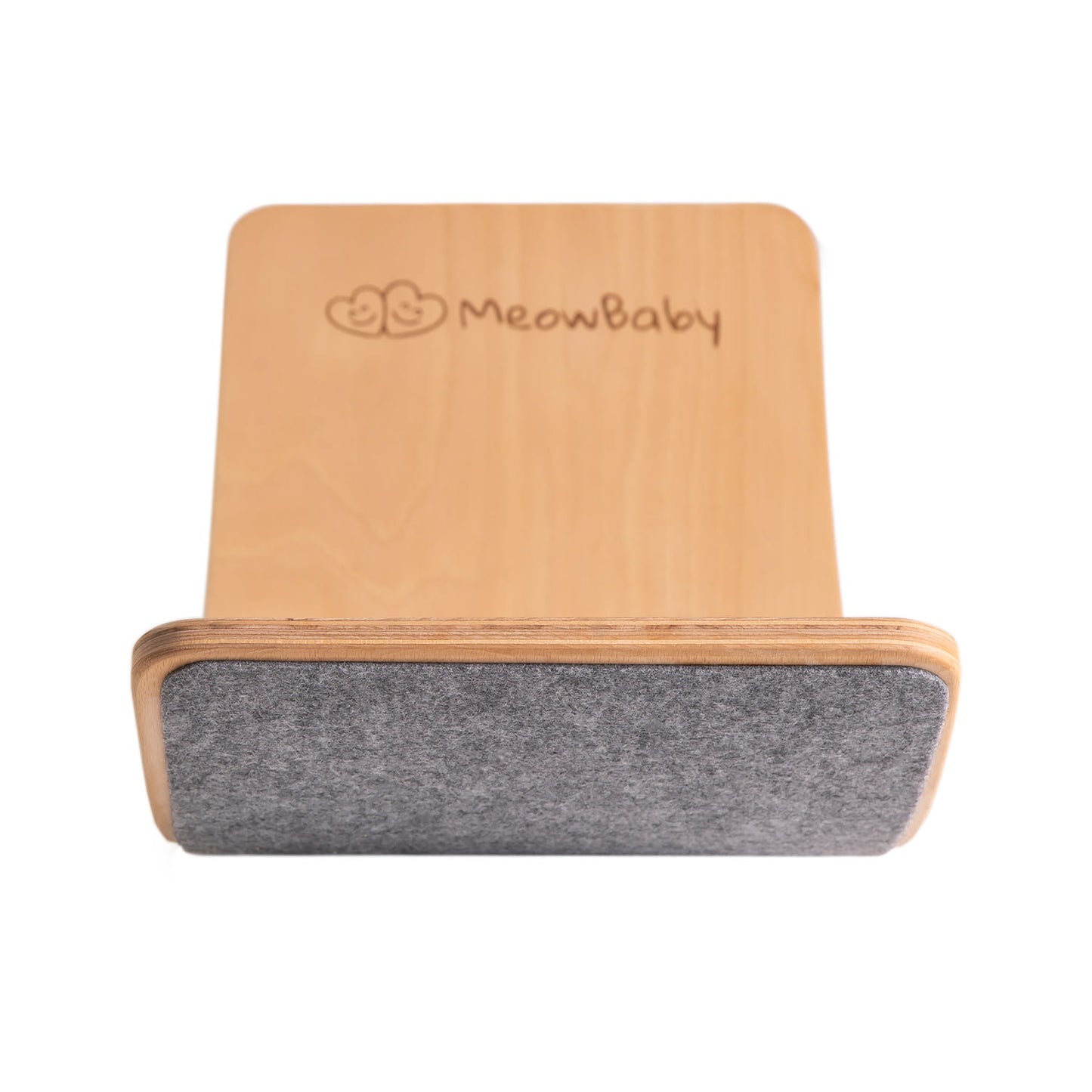 MeowBaby® Deska Balansująca 80x30cm dla dzieci Balance Board z filcem