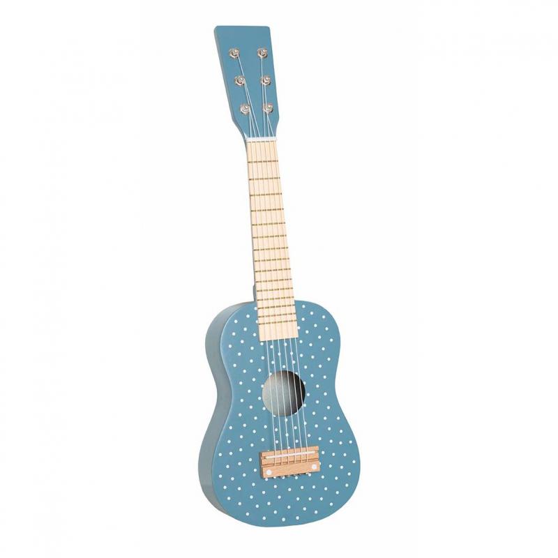 Drewniana gitara niebieska Jabadabado
