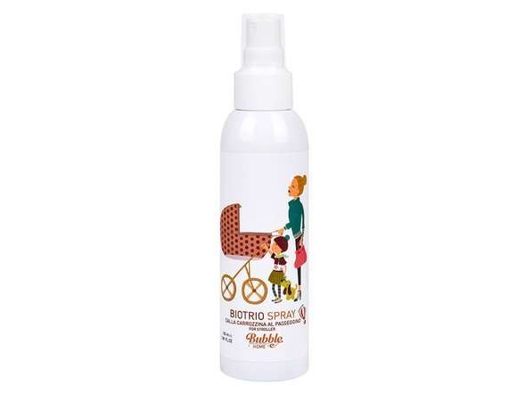 Bubble&CO - Naturalny Spray Dezynfekujący, Relaksujący i Odstraszający Komary dla Dzieci, 100 ml, 0m+